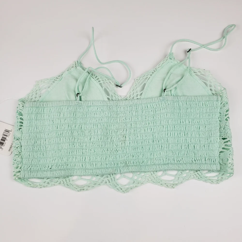 Free People Intimately Free NWT Mariana Bralette Size XS in Clear Sky